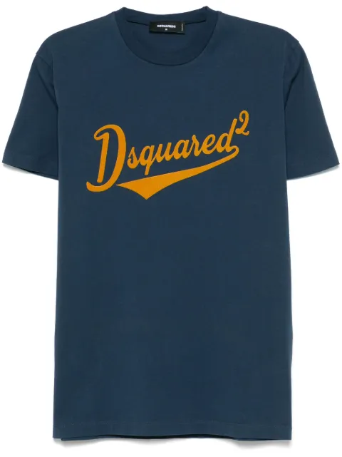 DSQUARED2 Camiseta com logo flocado