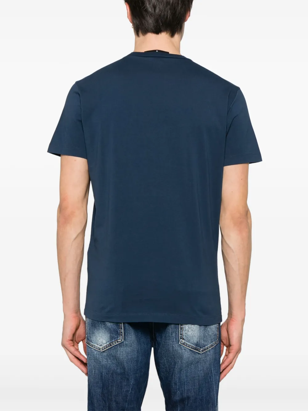 DSQUARED2 T-shirt met logo Blauw