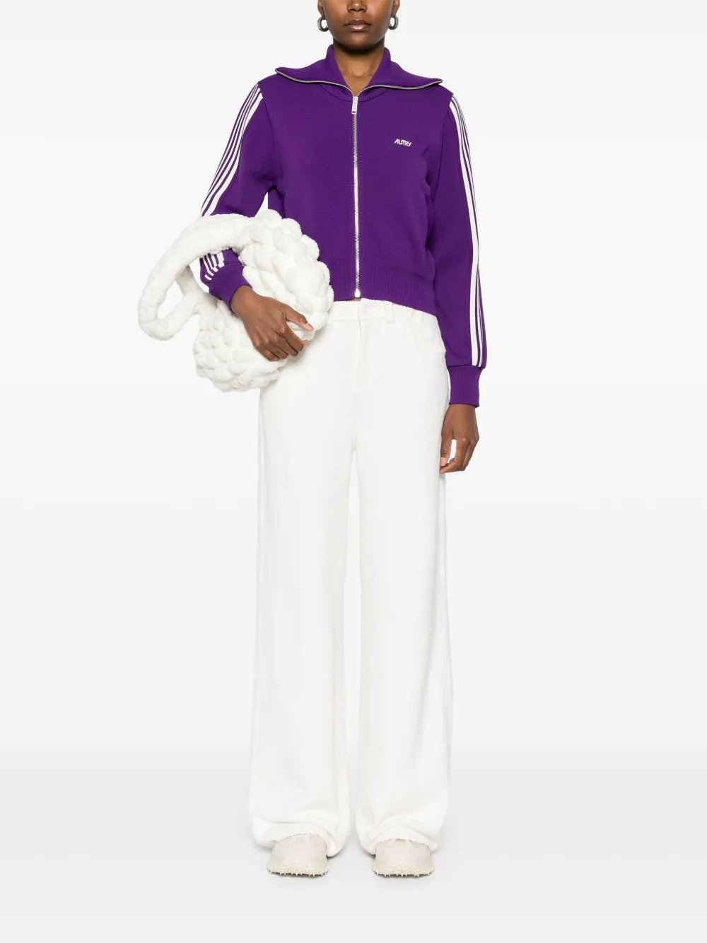 Autry knitted track jacket | Fitted Jackets | Image 2