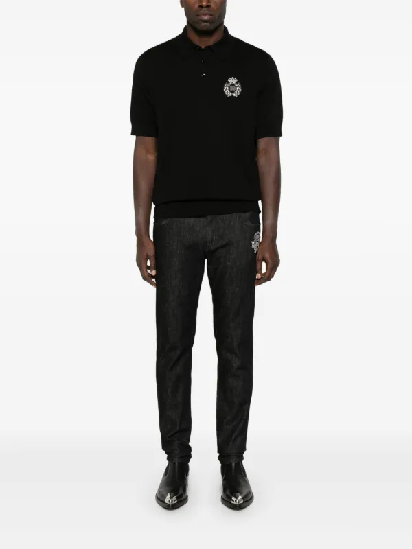 Dolce & Gabbana スキニージーンズ | ブラック | FARFETCH JP
