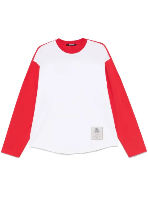 Jacquemus playera con parche del logo