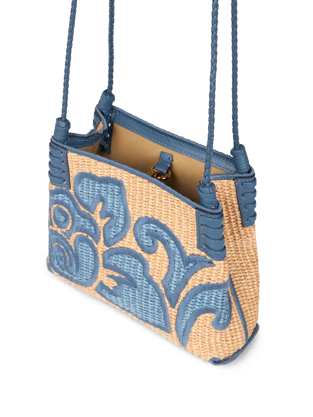 Etro Mini Libra Shoulder Bag In Blue