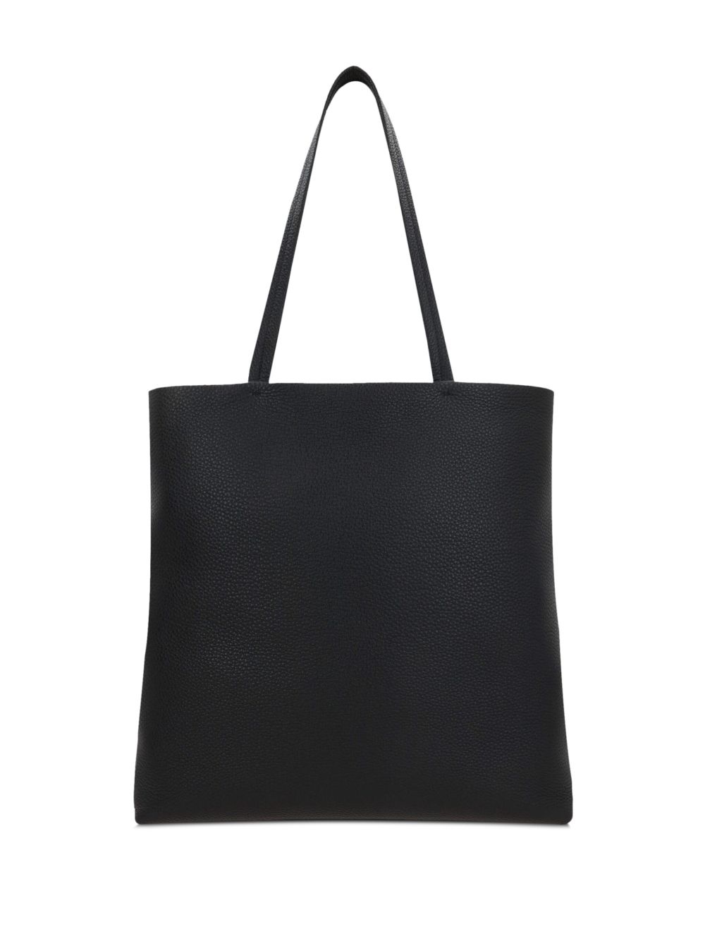 Prada triangle logo tote bag - Zwart