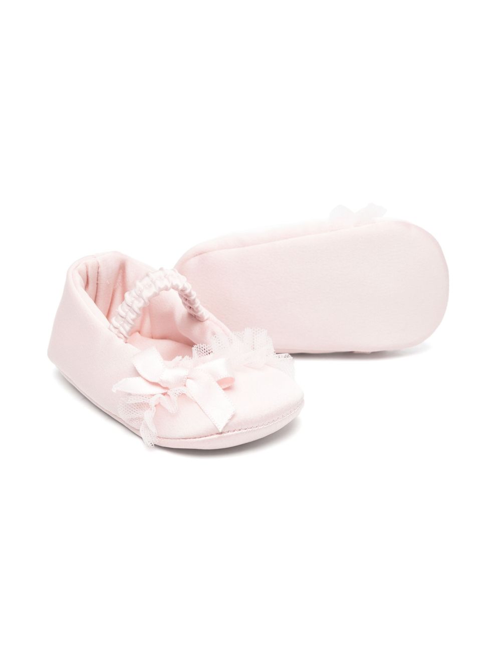 Colorichiari bow-detailed ballet flats - Pink