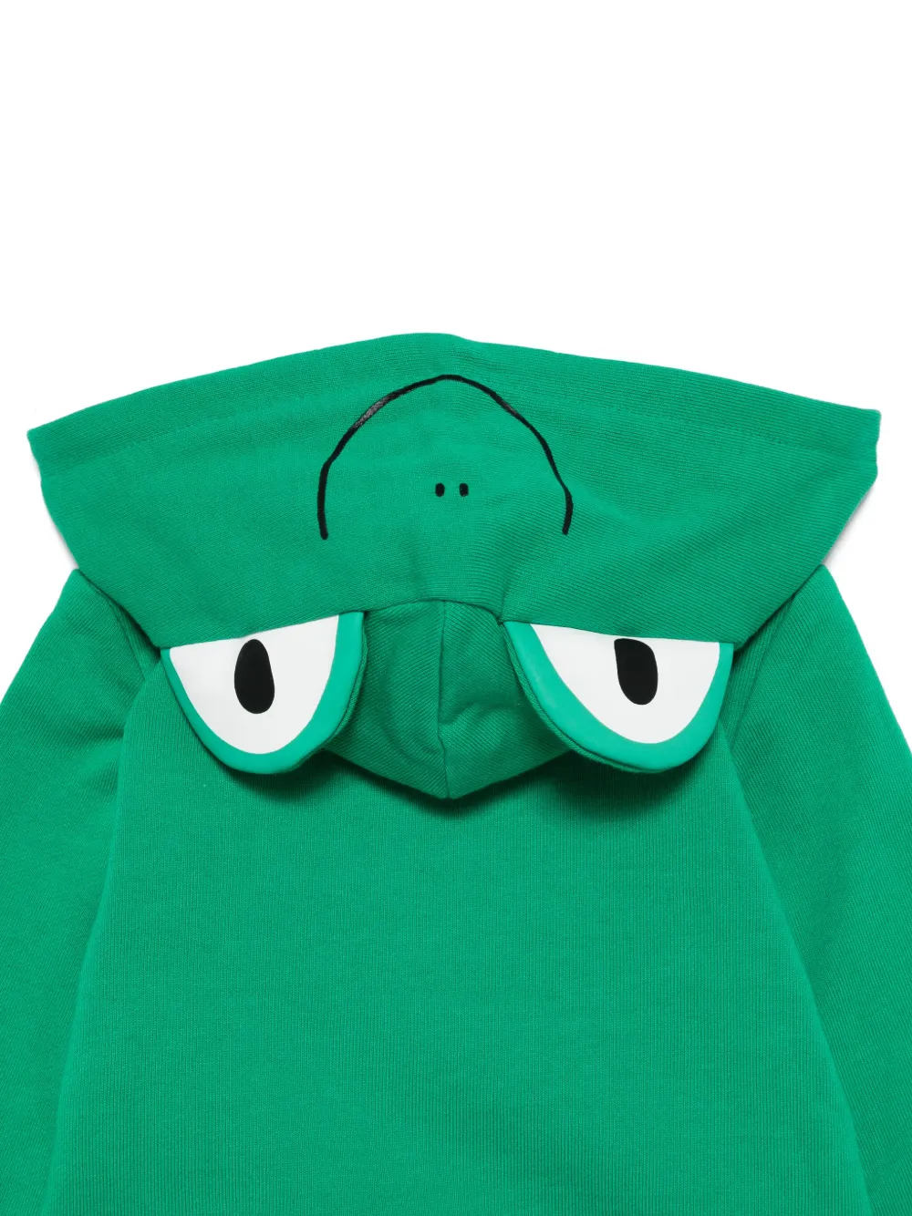 Stella McCartney Kids Hoodie met kikkerprint Groen