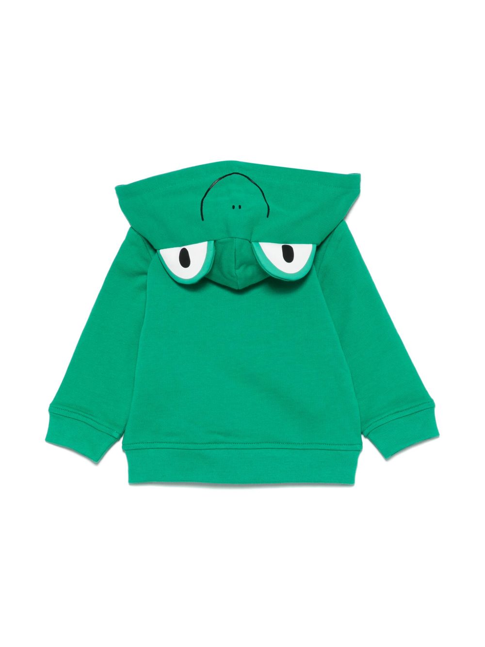 Stella McCartney Kids Hoodie met kikkerprint - Groen