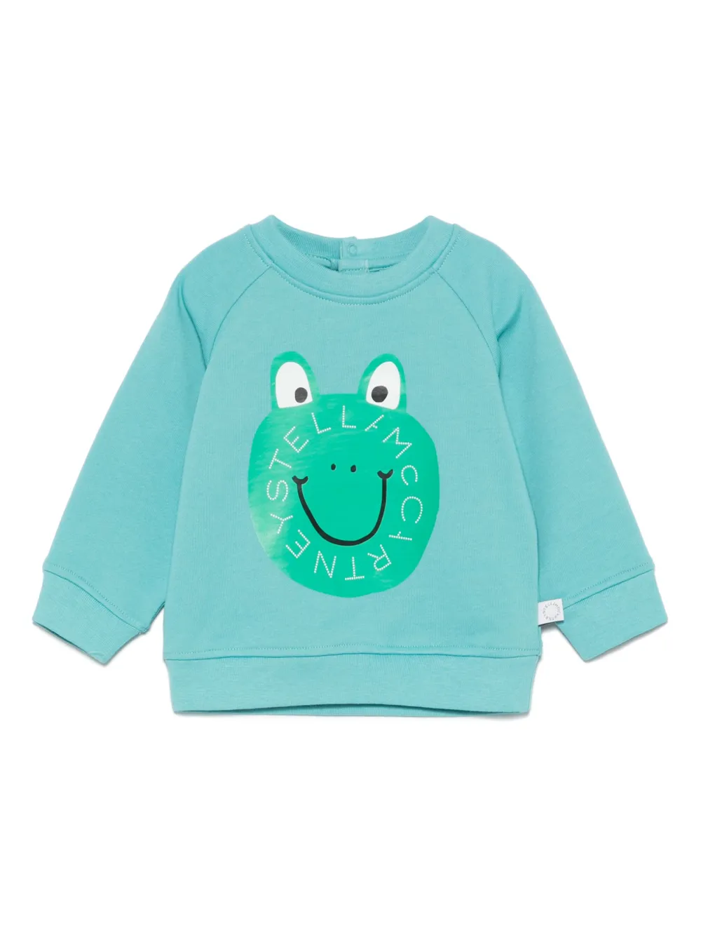 Stella McCartney Kids sudadera con ranas estampadas | azul | Image 1