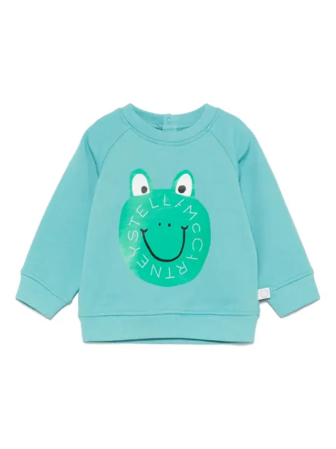 Stella McCartney Kids frog-print sweatshirt