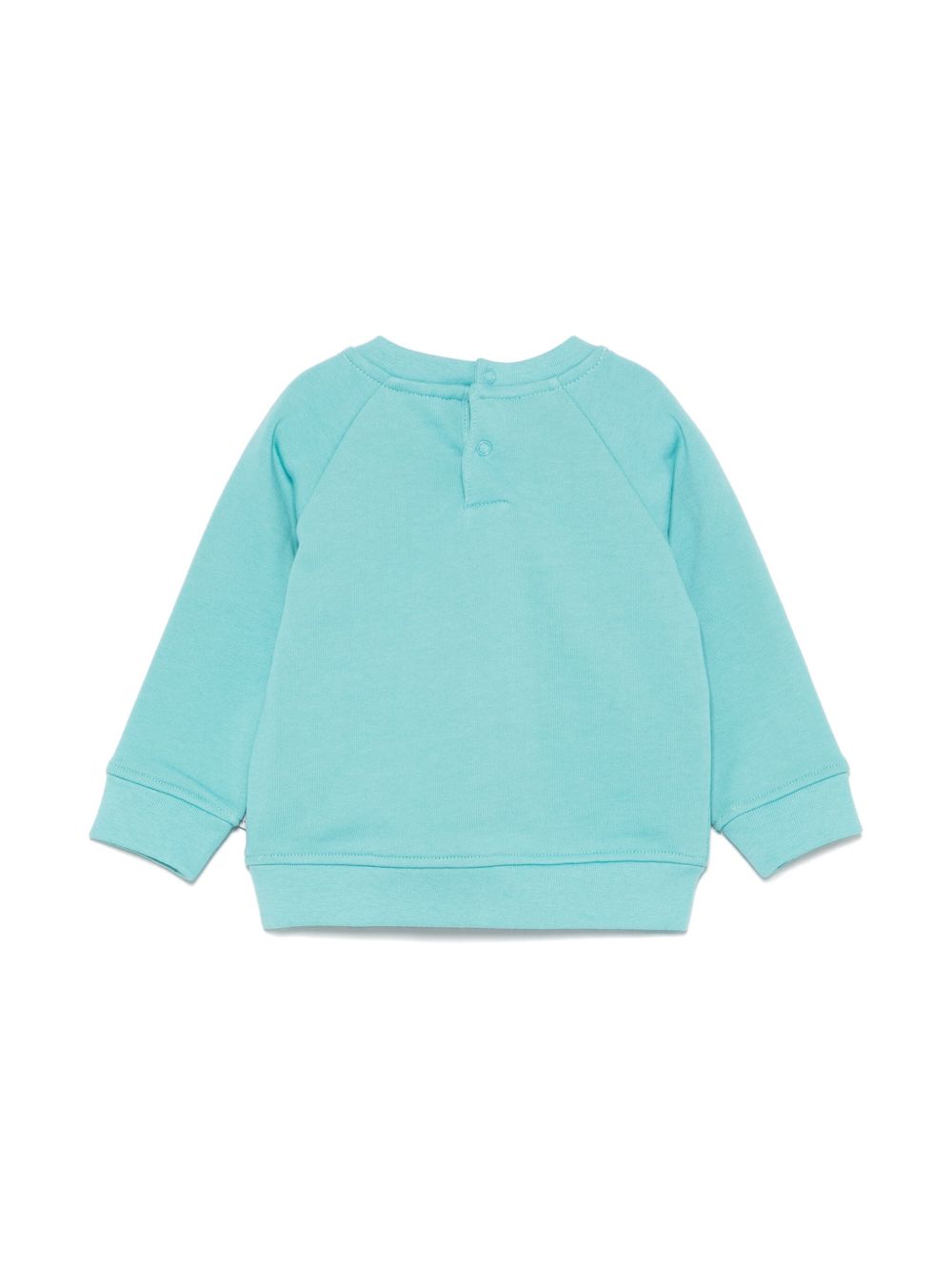 Stella McCartney Kids Sweater met kikkerprint - Blauw