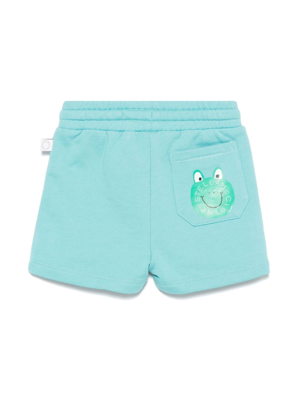 Stella McCartney Kids cotton shorts - Blue