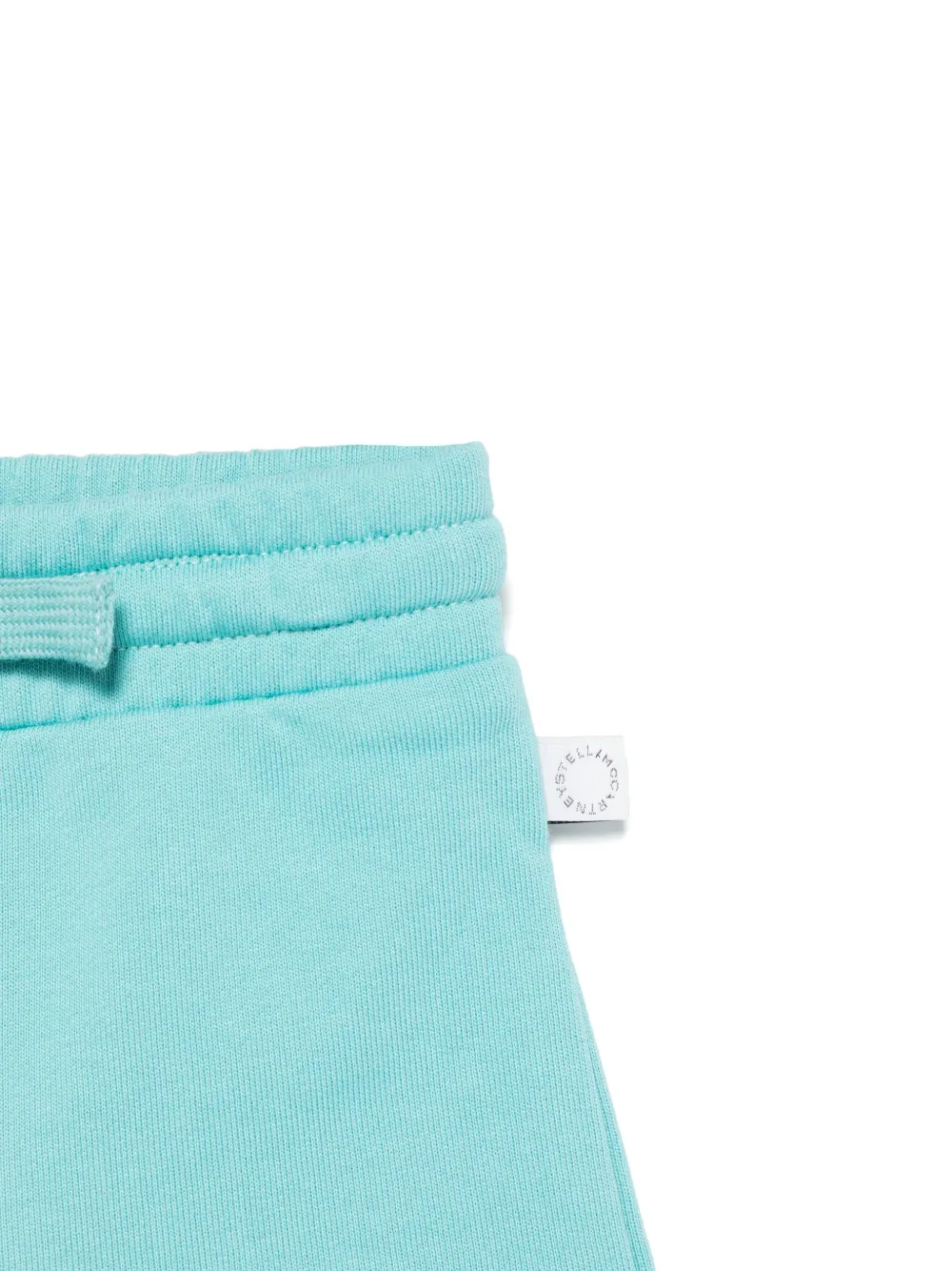 Stella McCartney Kids Katoenen shorts Blauw