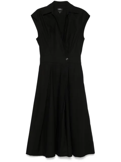 A.P.C. vestido midi Athéna