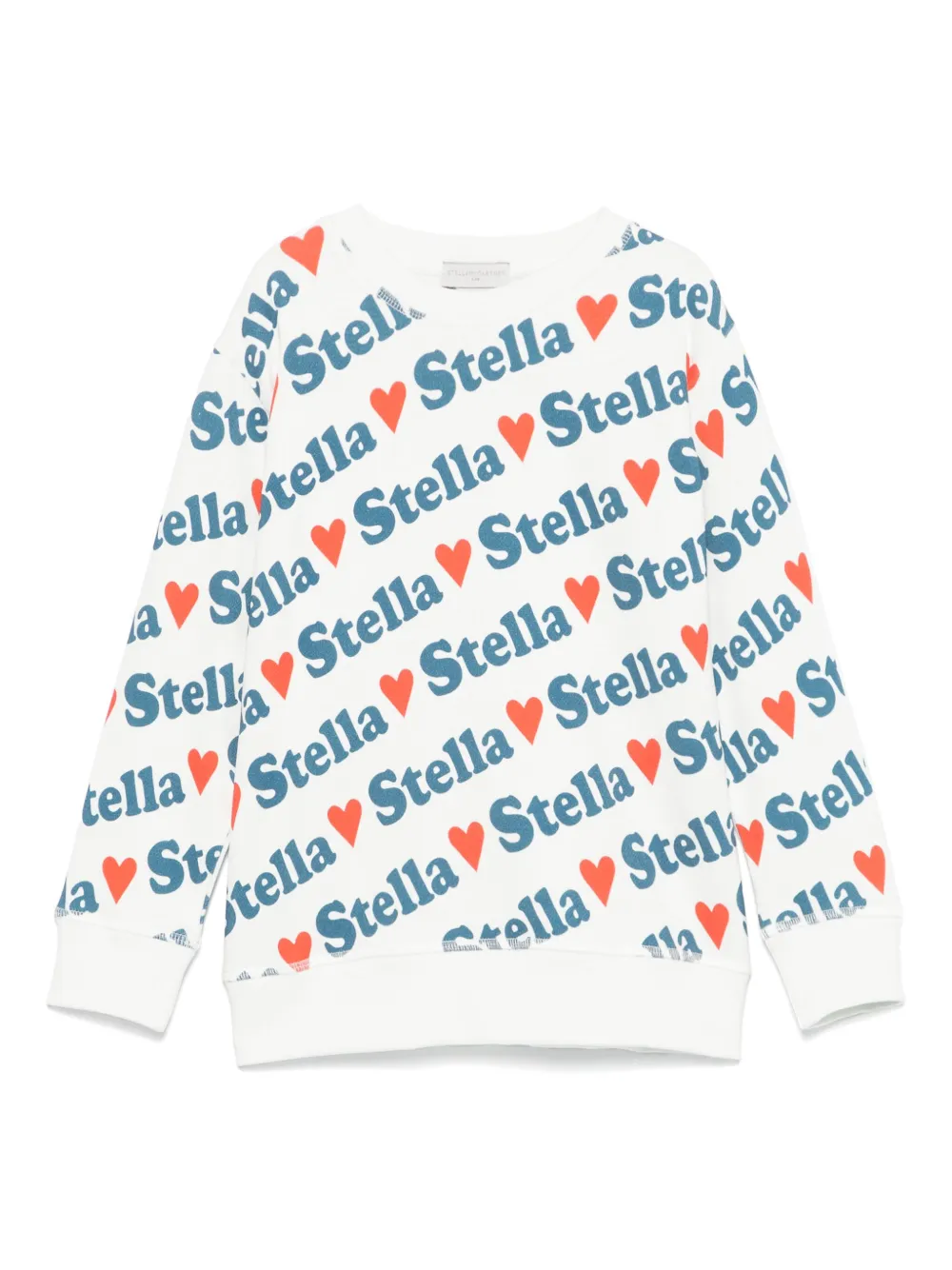 Stella McCartney Kids Sweater met logoprint Wit