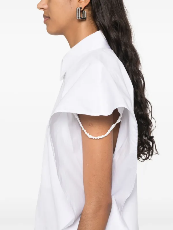 【STELLA MCCARTNEY】ポプリン ミニ ドレス Stella McCartney ポプリン ミニドレス | ホワイト | FARFETCH JP