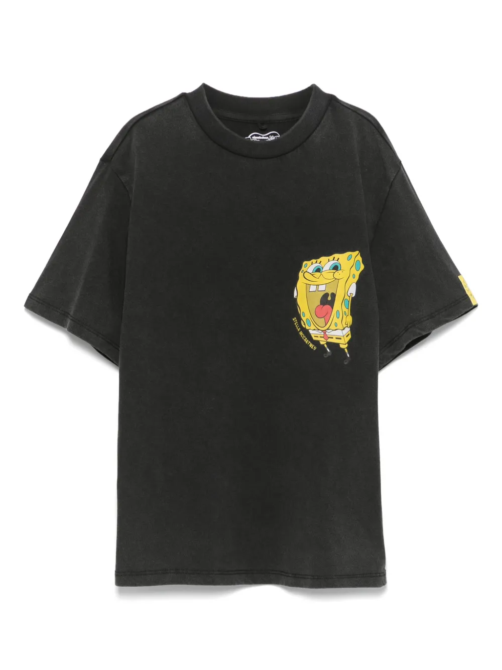 Image 1 of Stella McCartney Kids x SpongeBob logo-print T-shirt