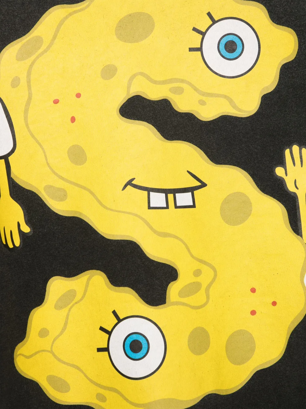 Stella McCartney Kids x SpongeBob T-shirt met logoprint Zwart