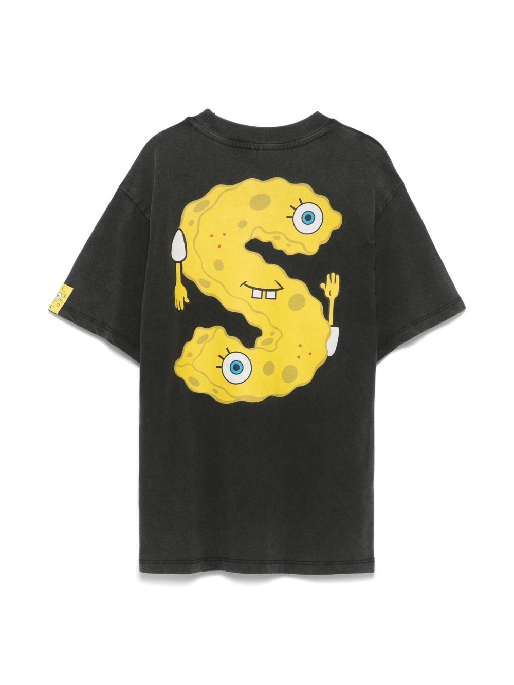 Stella McCartney Kids x SpongeBob T-shirt met logoprint - Zwart