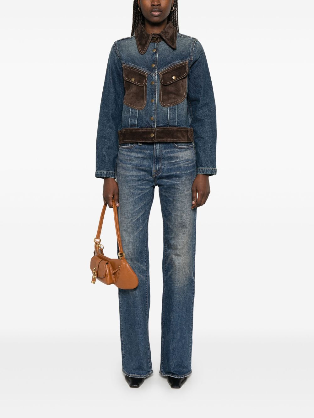 NILI LOTAN BROOKLYN DENIM JACKET