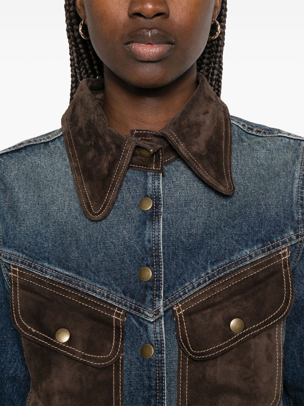 NILI LOTAN BROOKLYN DENIM JACKET