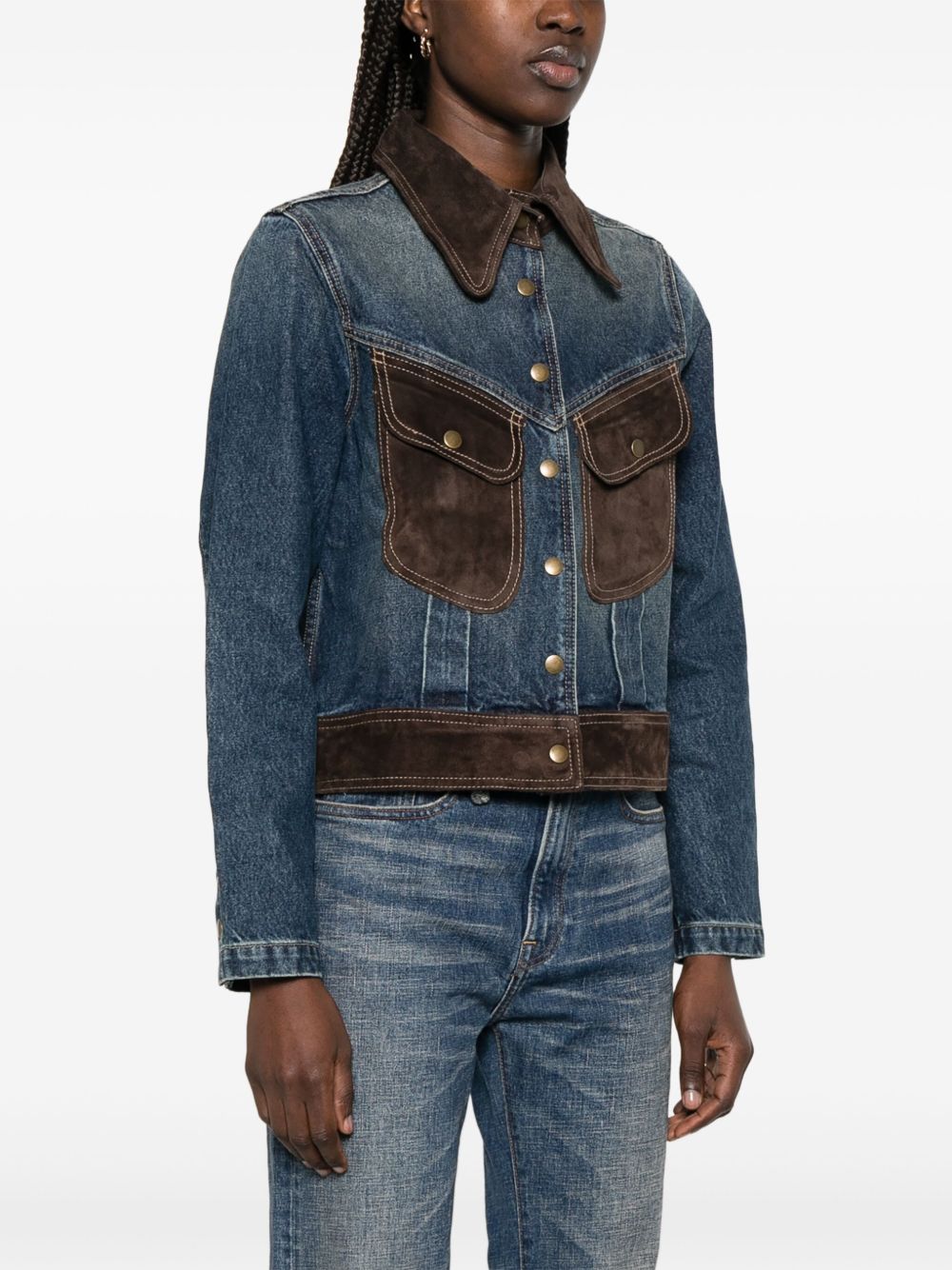 NILI LOTAN BROOKLYN DENIM JACKET