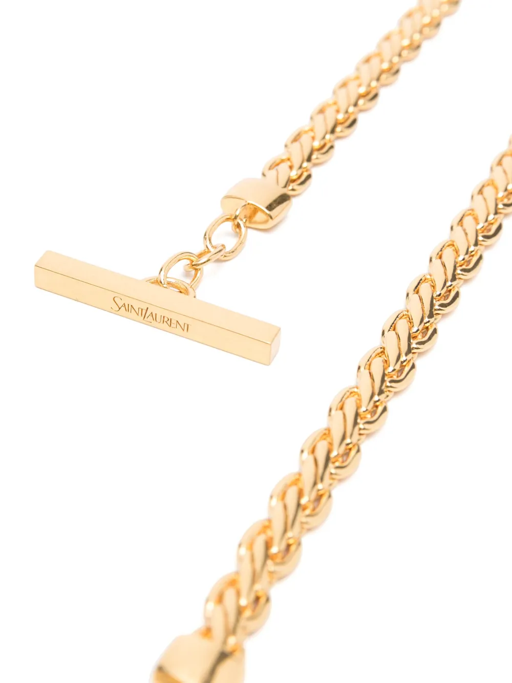 Saint Laurent thin chain belt - 8894 GOLD