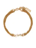 Saint Laurent Cassandre chain bracelet - Gold