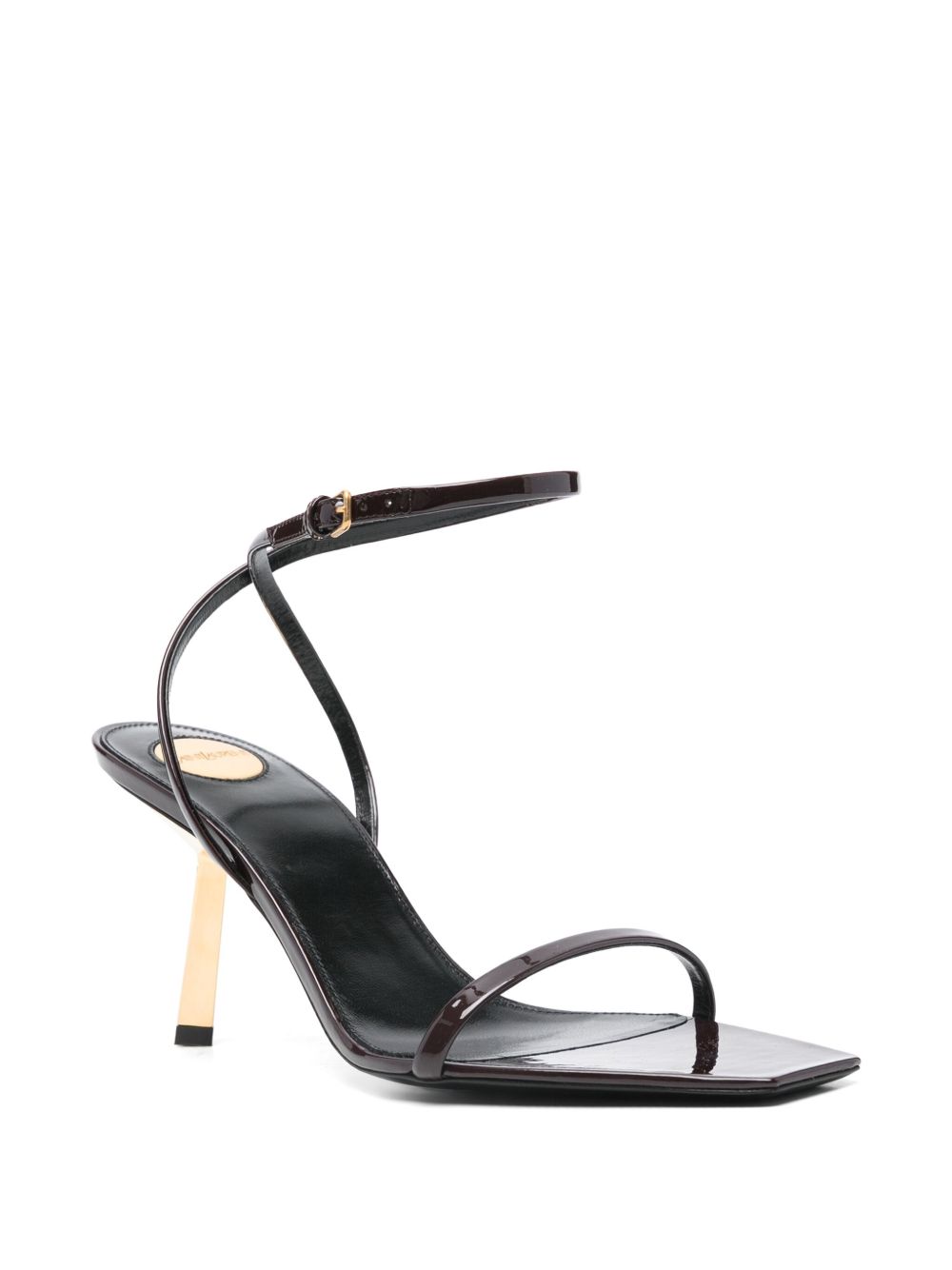 Saint Laurent 75mm Lee sandals Bruin