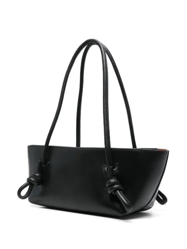 【関税込み】HEREU ブラック Fleca バゲット ショルダーバッグ Hereu Fleca ショルダーバッグ | ブラック | FARFETCH JP