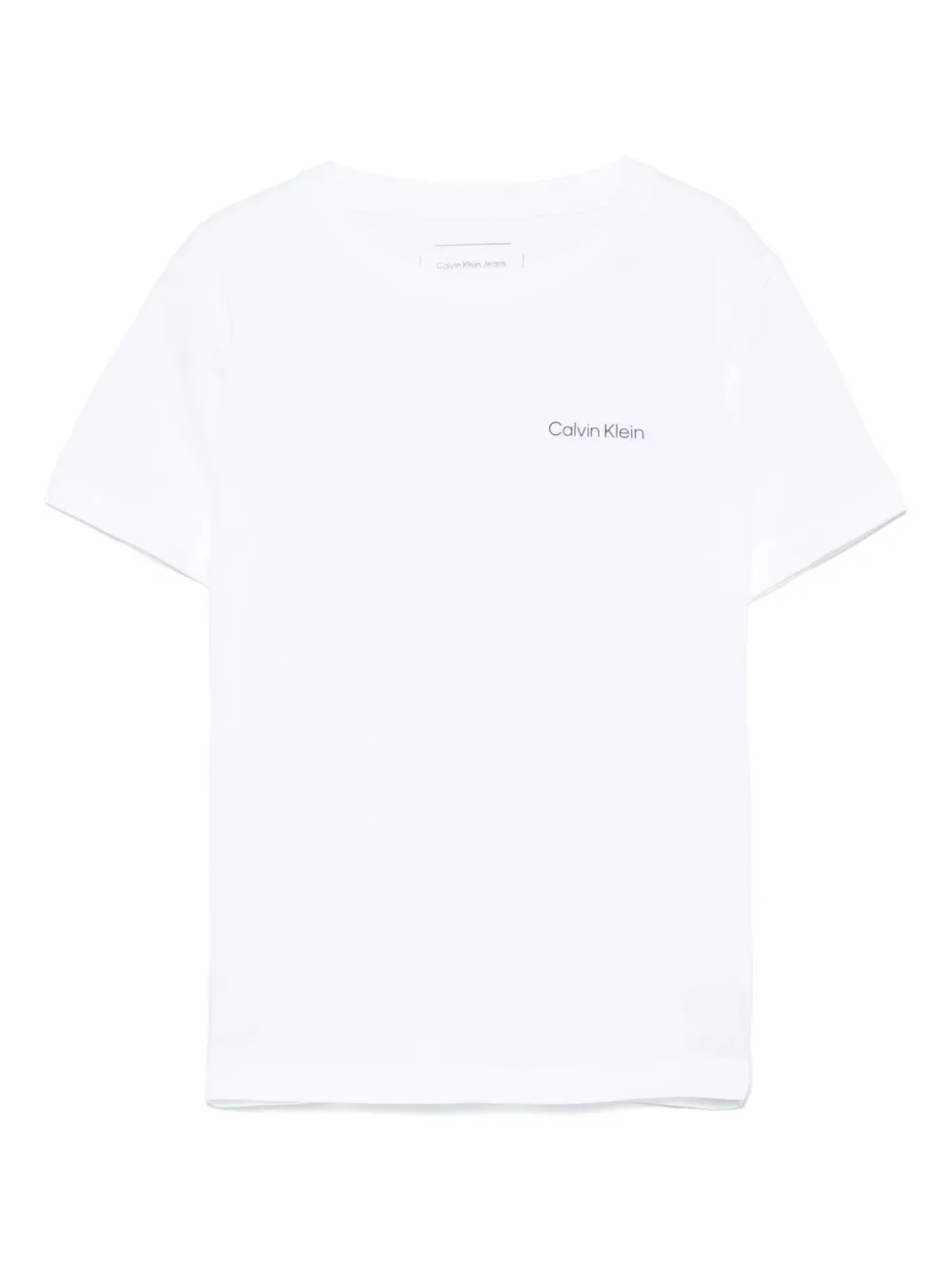 Calvin Klein Kids T-shirt met logoprint Wit