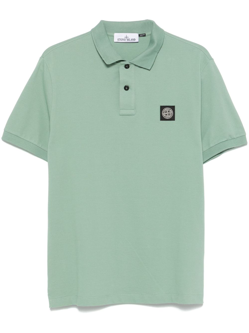 STONE ISLAND PIQUÉ-WEAVE POLO SHIRT