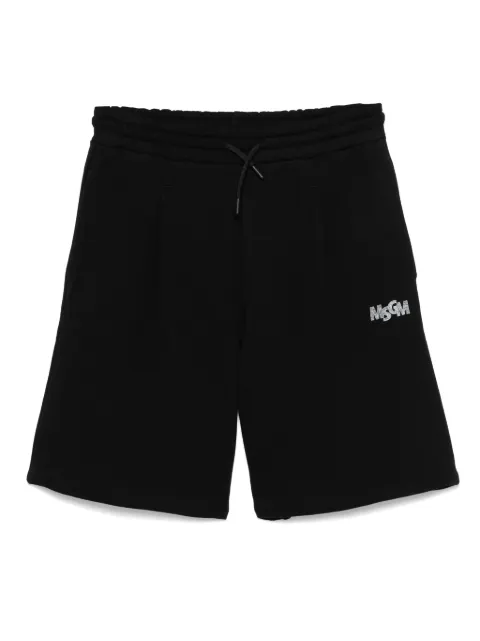 MSGM Kids shorts deportivos con bolsillos