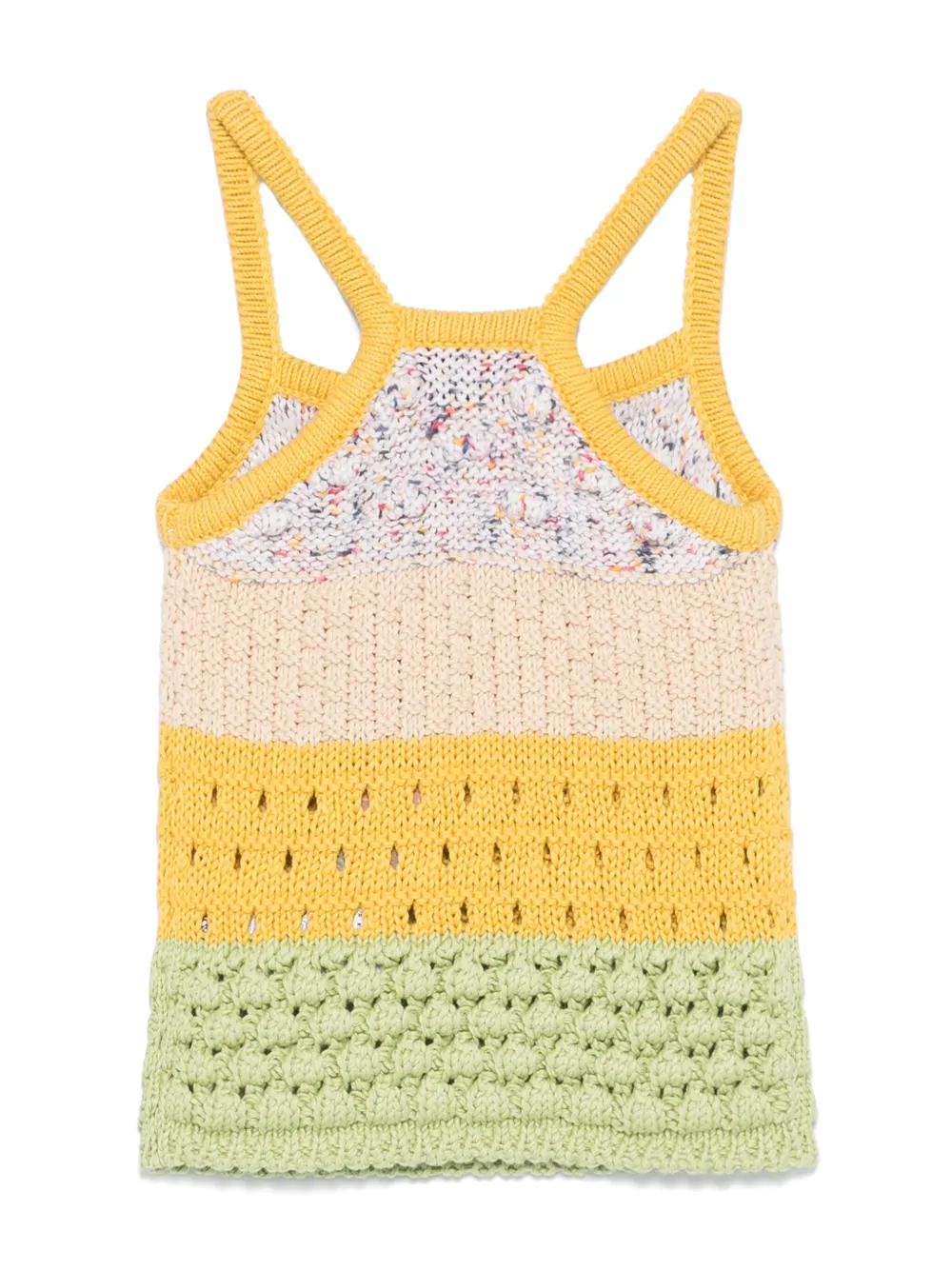 ETRO KIDS Gebreide tanktop - Geel