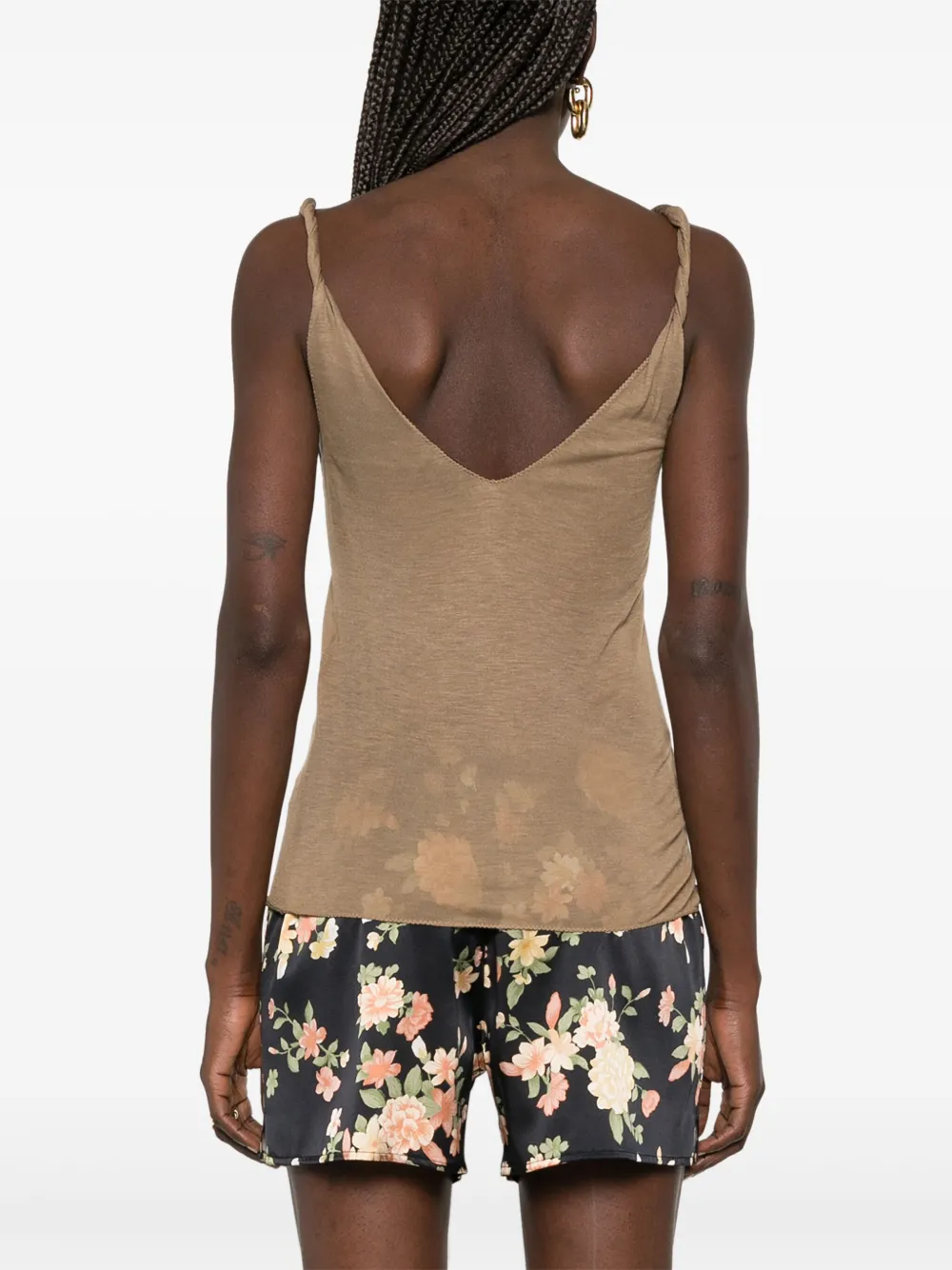 TOM FORD Bamboe tanktop Bruin