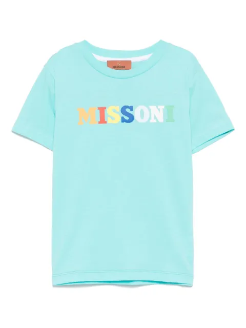 Missoni Kids تيشيرت بطبعة شعار الماركة