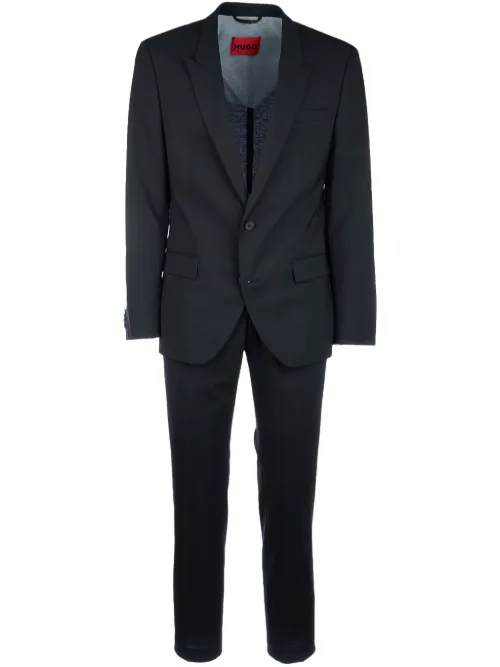 Costume à veste à simple boutonnage - HUGO - Modalova
