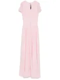 ROTATE BIRGER CHRISTENSEN V-neck maxi dress - 1011 FAIRY TALE