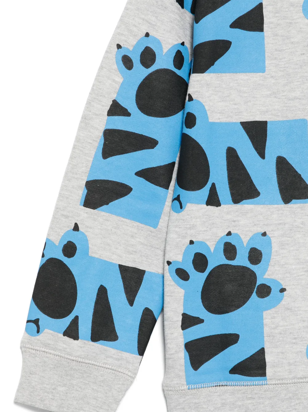 Stella McCartney Kids Sweater met print Grijs
