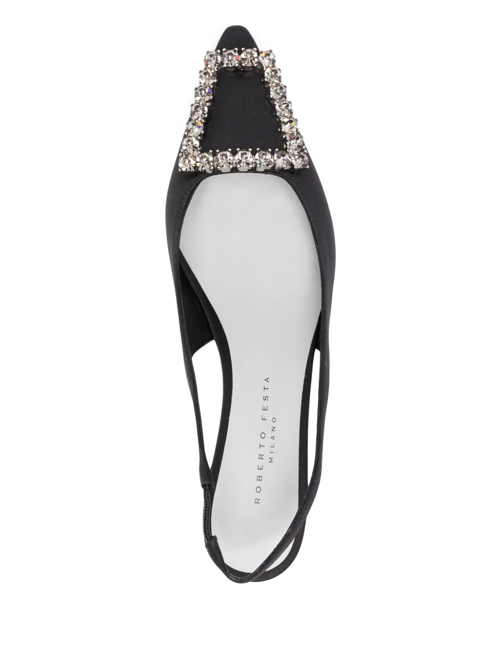 Roberto Festa 50mm Futura slingback pumps Black