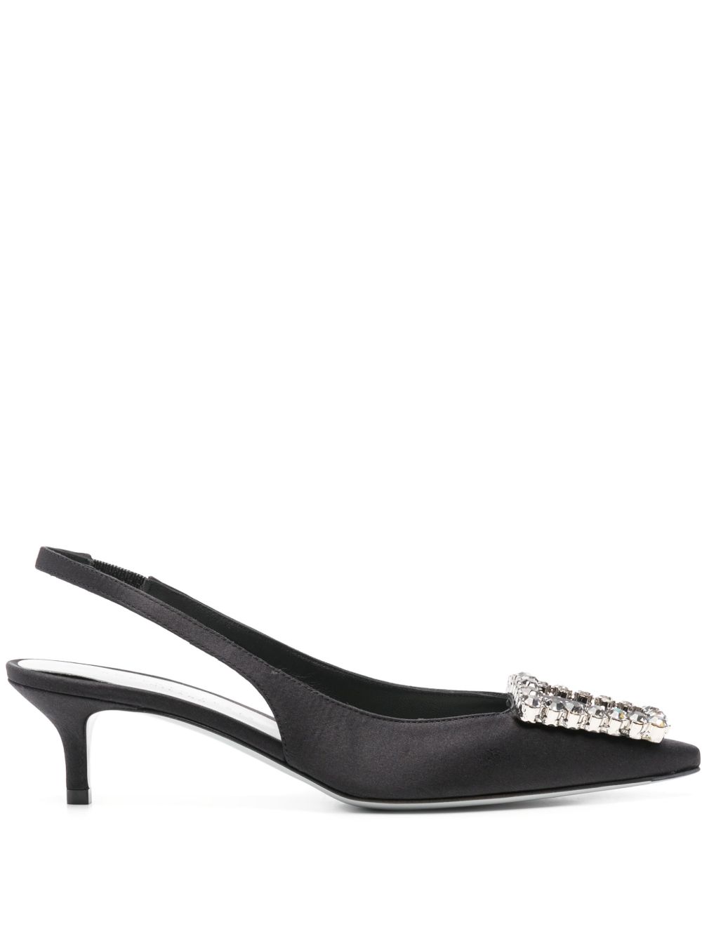 Roberto Festa 50 mm Futura slingback pumps Zwart