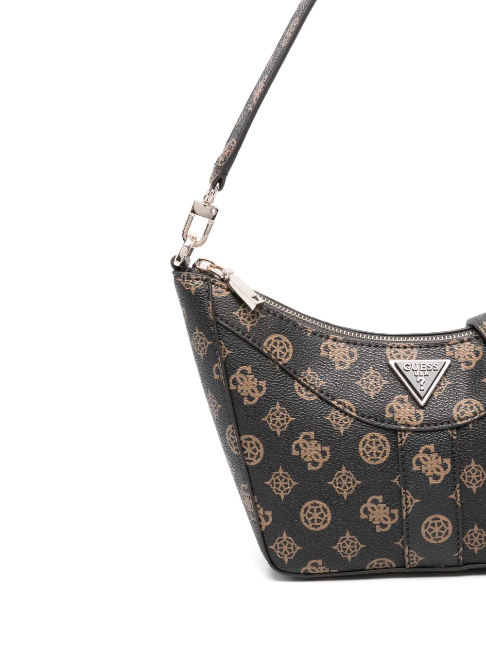 Guess Usa Dorys Crossbody Bag In Brown