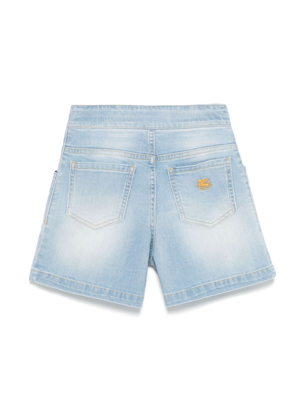 ETRO KIDS Spijkershorts - Blauw