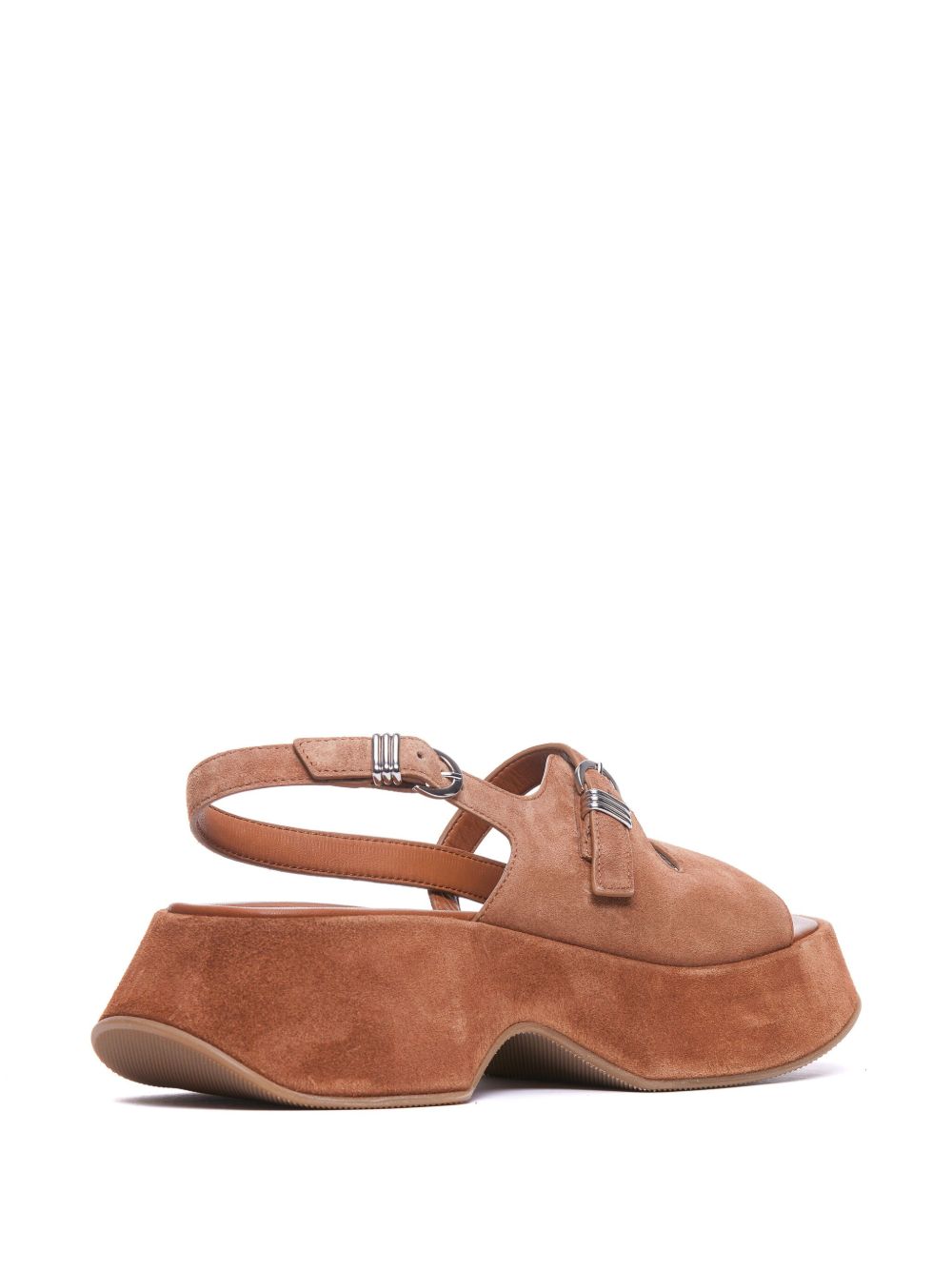 VIC MATIE 60MM SUEDE SANDALS