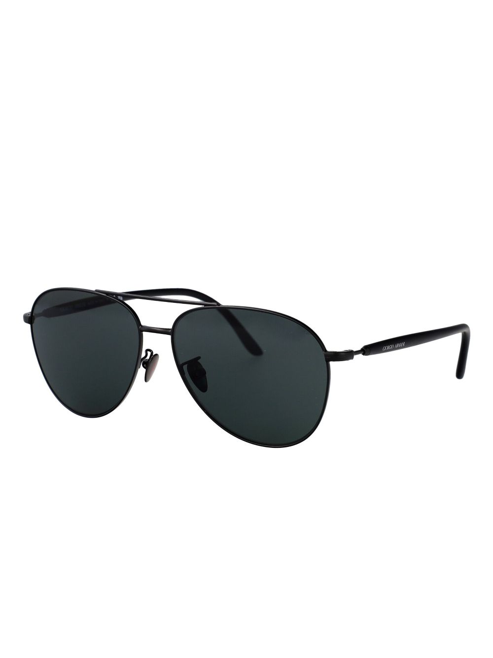 Giorgio Armani navigator-frame sunglasses - Zwart