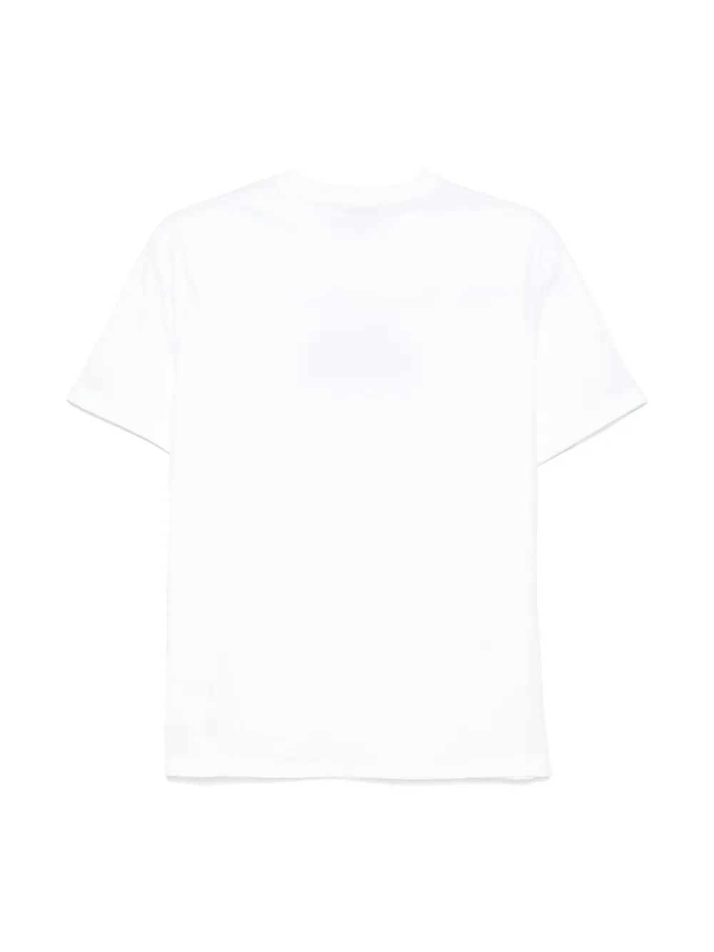 MSGM Kids T-shirt met logoprint - Wit