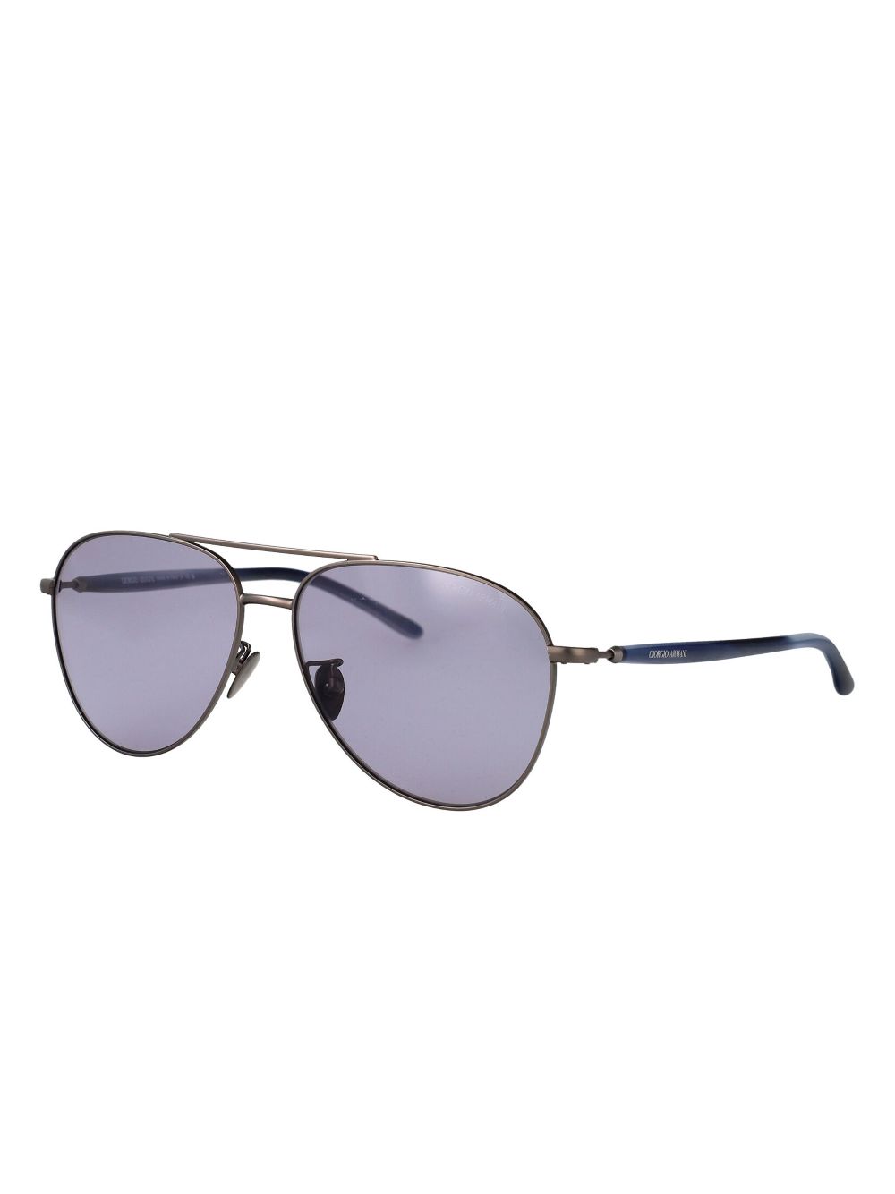 Giorgio Armani navigator-frame sunglasses - Zilver