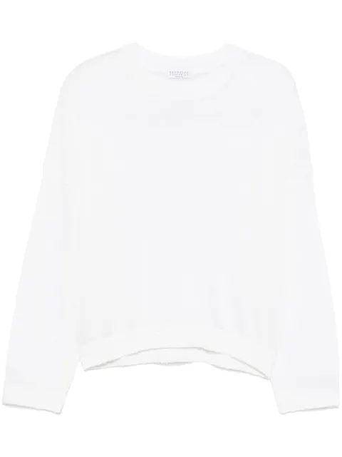 Brunello Cucinelli sequin-embellished sweater