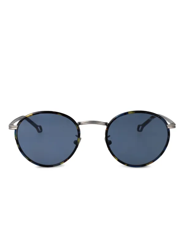 Giorgio Armani Round-frame Sunglasses in Black