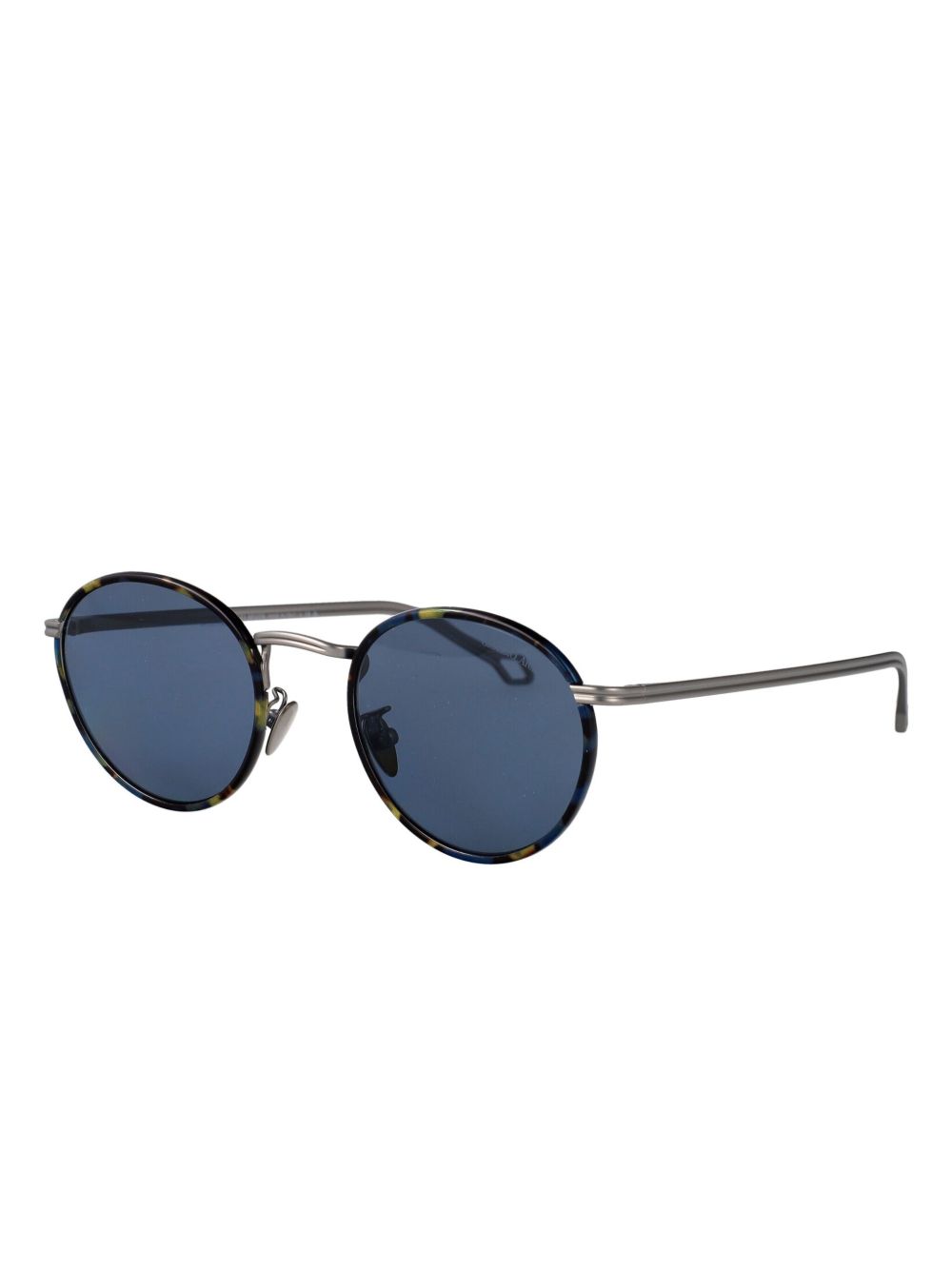 Giorgio Armani round-frame sunglasses - Zwart