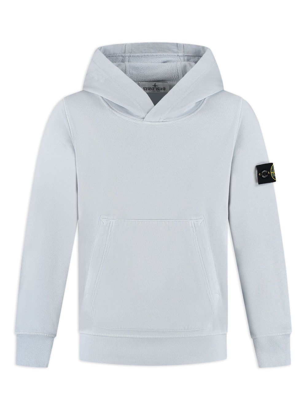 Stone Island Junior Compass-motif hoodie - Blue