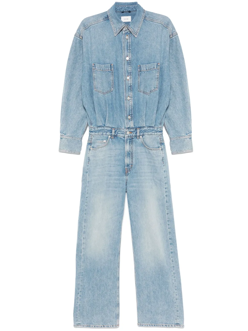 Shop Haikure Tilda Jumpsuit In Blue